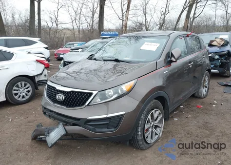2014 Kia Sportage Lx из США, поврежденный, VIN KNDPBCAC3E7657196